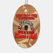 Brotherhood of Military Comrades Keramisch Ornament (Links)