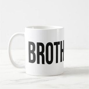 BROTHERHOOD Wordmark Mok Zwart