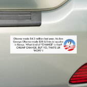 Brotherly Love anti-Obama - Custo... - Gepersonali Bumpersticker (Op auto)