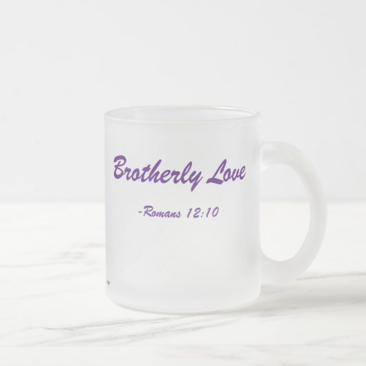 Brotherly Love Matglas Koffiemok (Rechts)