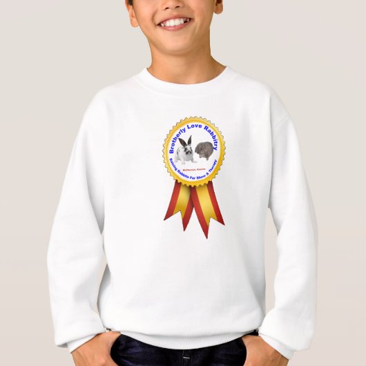 Brotherly Love Rabbitry Logo T-shirt (Voorkant)