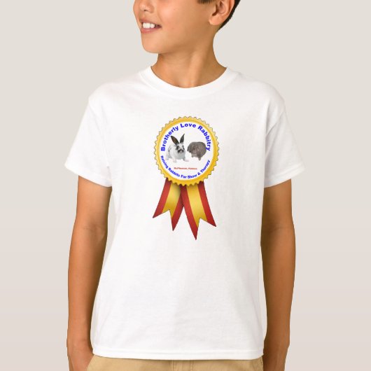 Brotherly Love Rabbitry Logo T-shirt (Voorkant)