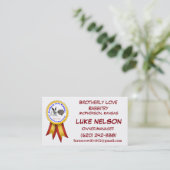 Brotherly Love Rabbitry Visitekaartjes (Staand voorkant)