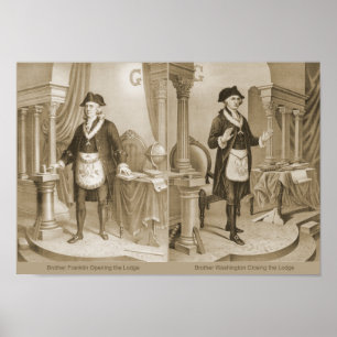 Brothers Ben en George Poster