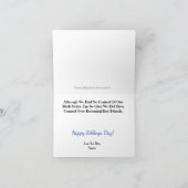 Brothers Card National Siblings Day Kaart (Binnen)