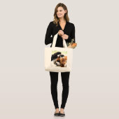 Brothers Cavaliers Grote Tote Bag (Voorkant (model))