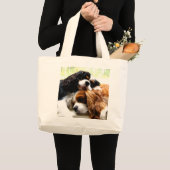 Brothers Cavaliers Grote Tote Bag (Voorkant (product))