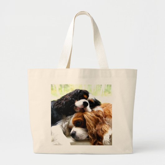 Brothers Cavaliers Grote Tote Bag (Voorkant)