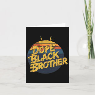 Brothers Day Black Mannen zijn drugsverslaafde Afr Kaart