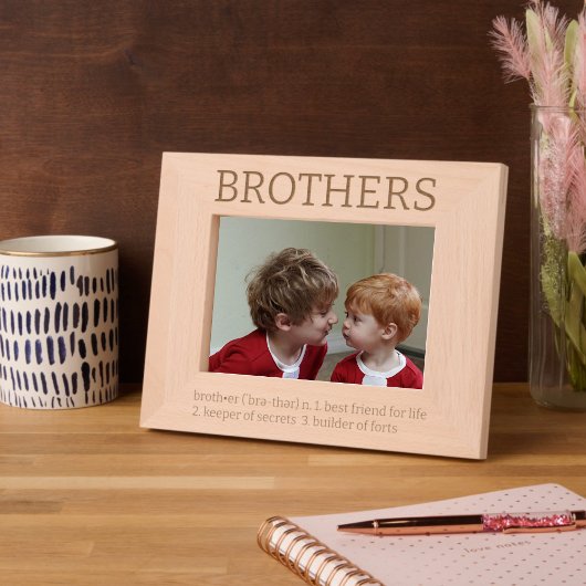 Brothers Dictionary Definition Fun Gegraveerde Lijstjes