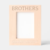 Brothers Dictionary Definition Fun Gegraveerde Lijstjes (Voorkant)