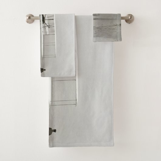 Brothers Flyer First Planer Aviation Bad Handdoek (Insitu)