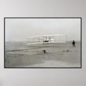 Brothers Flyer First Planer Aviation Poster (Voorkant)