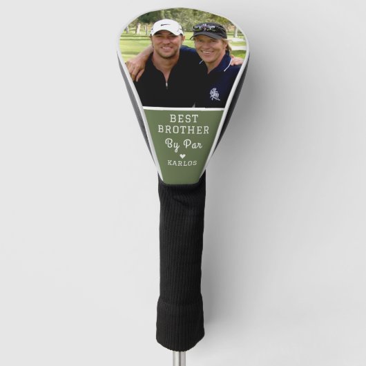Brothers Foto Beste Broer Door Par Breen & White Golfheadcover (Voorkant)