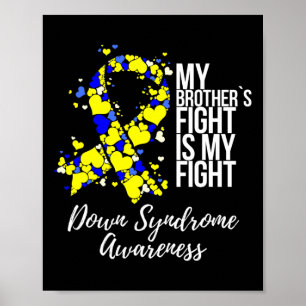 Brothers gevecht is mijn "Fight Down"-syndroom Poster