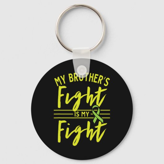 Brothers gevecht is mijn gevecht met nierziekte sleutelhanger (Voorkant)