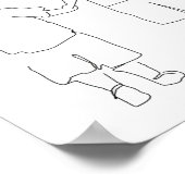 Brothers Gift, Brothers Print, Brothers Wall Art, Poster (Hoek)