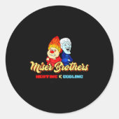 Brothers Heating &amp; Cooling Christmas  Ronde Sticker (Voorkant)