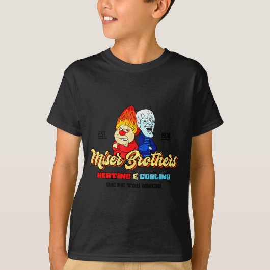 Brothers Heating &amp; Cooling Christmas  T-shirt (Voorkant)