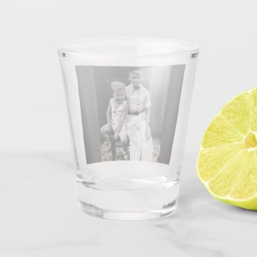 "Brothers" heet glas (Achterkant)