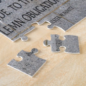 Brothers in Arms Herdenking WW2 Legpuzzel (Zijkant)