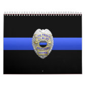 Brothers Keeper Badge Thin Blue Line Calendar Kalender (Hoes)
