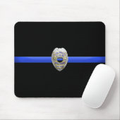 Brothers Keeper Police Badge Muismat (Met muis)