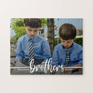 Brothers Script Modern Foto  Legpuzzel