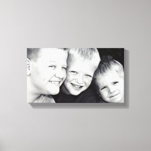 Brothers Three Wrapped Canvas Afdruk (Voorkant)