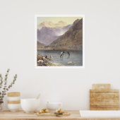 Brothers Water, detail van ijsberen uit 'The E' Poster (Keuken)