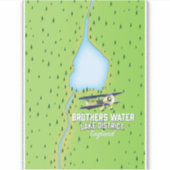 Brothers Water Lake District Engeland Sticker (Voorkant)
