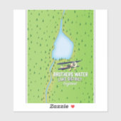 Brothers Water Lake District England Sticker (Vel)