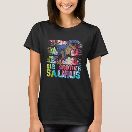 Brothersaurus rex dinosaurus grote broer saurus t-shirt (Voorkant)