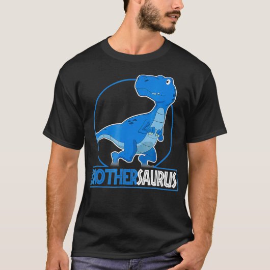 Brothersaurus Rex Shirt Dinosaur T-Rex (Voorkant)
