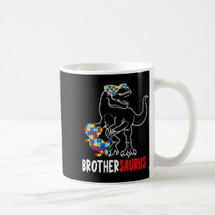 Brothersaurus T Rex Dinosaur Autisme Bewustzijn Br Koffiemok
