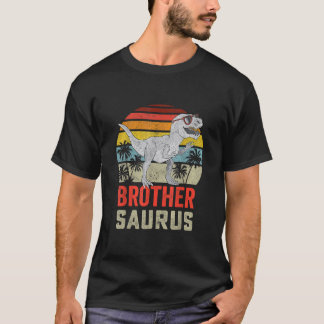 Brothersaurus T Rex Dinosaur Brother Saurus T-shirt