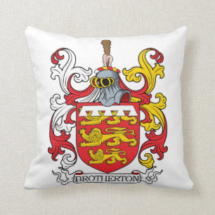 Brotherton Family Crest Kussen