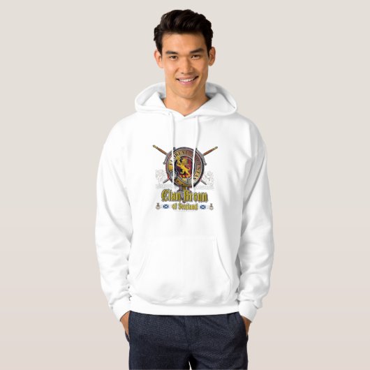 Broun Crest Badge Hoodie (Voorkant volledig)