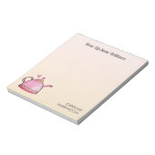 Brouw Brilliance Schattigee Inspirerend Theeliefhe Notitieblok (Linkerzijde)