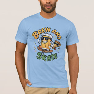 Brouw en Schaats Funny T-Shirt