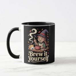 Brouw het zelf Cosy Tea Witch Mok