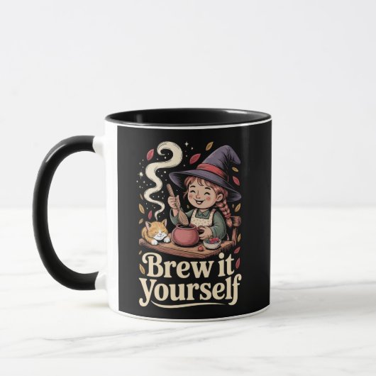 Brouw het zelf Cosy Tea Witch Mok (Links)