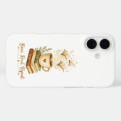 Brouw. Lees. Herhaal. | Cozy Coffee & Boekliefhebb Case-Mate iPhone Case (Achterkant (horizontaal))