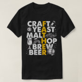 Brouw pap brouwerij brouwerij pvader Gift T-shirt (Design voorkant)