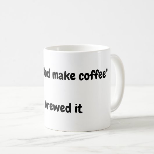 Brouwde het Koffie Mok (Voorkant rechts)