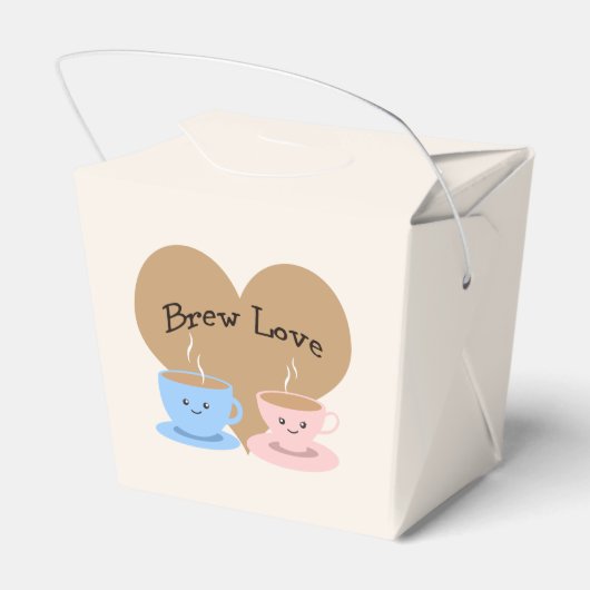Brouwe liefde! Coffee Mugs Bedankdoosjes (Achterkant)