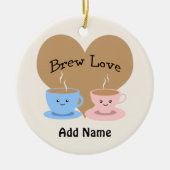 Brouwe liefde! Coffee Mugs Keramisch Ornament (Voorkant)