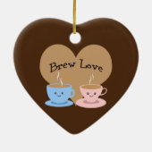 Brouwe liefde! Coffee Mugs Keramisch Ornament (Achterkant)