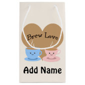 Brouwe liefde! Coffee Mugs Klein Cadeauzakje (Achterkant)