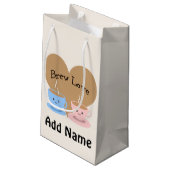 Brouwe liefde! Coffee Mugs Klein Cadeauzakje (Achterkant Gekanteld)